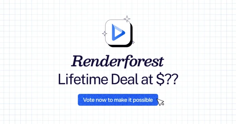 Renderforest lifetime deal
