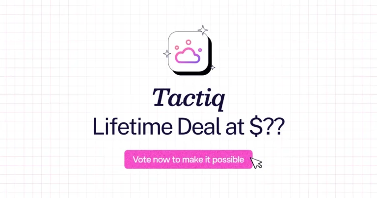 Tactiq lifetime deal