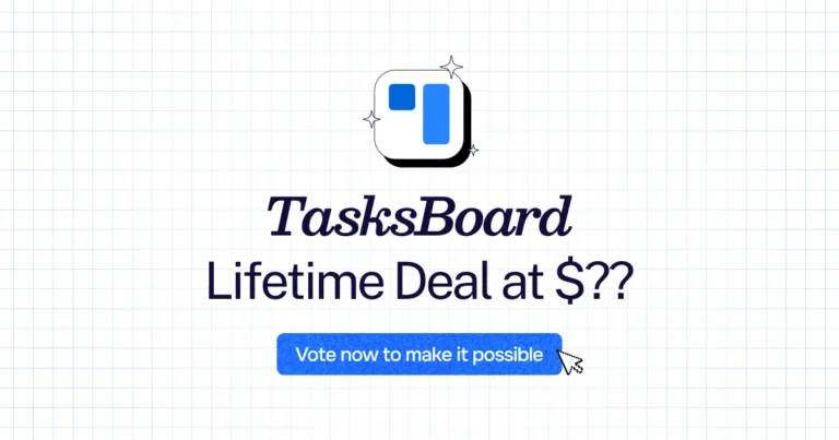 TasksBoard lifetime deal