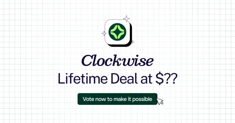 Clockwise lifetime deal
