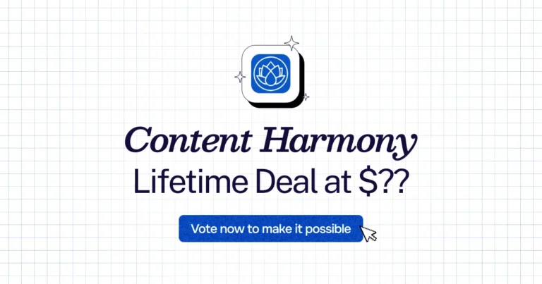 Content Harmony lifetime deal
