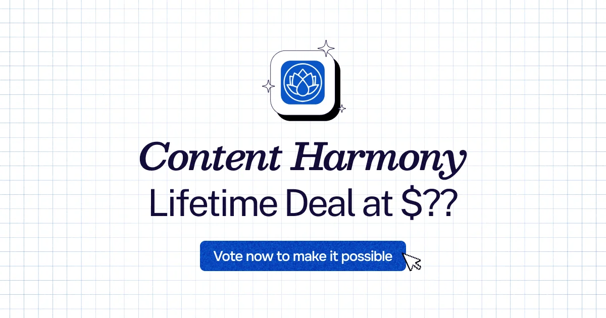 Content Harmony Lifetime Deal: Eliminate Subscriptions