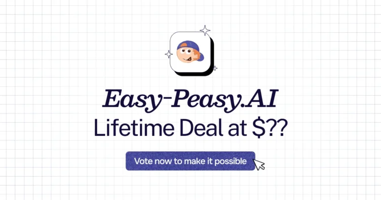 Easy-Peasy.AI lifetime deal
