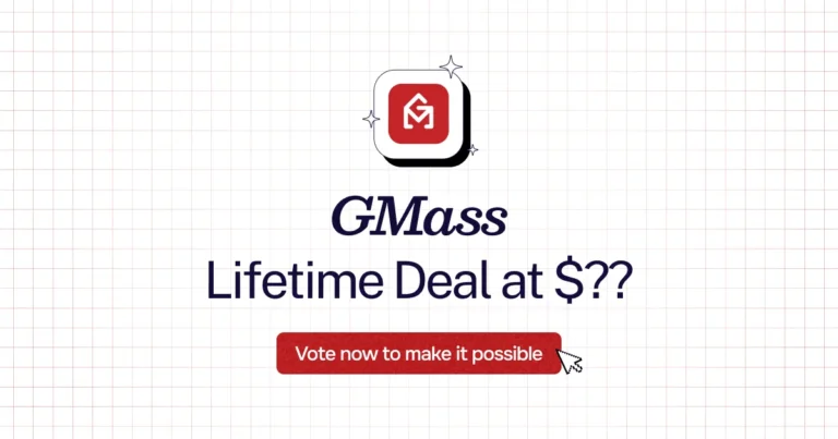 GMass lifetime deal