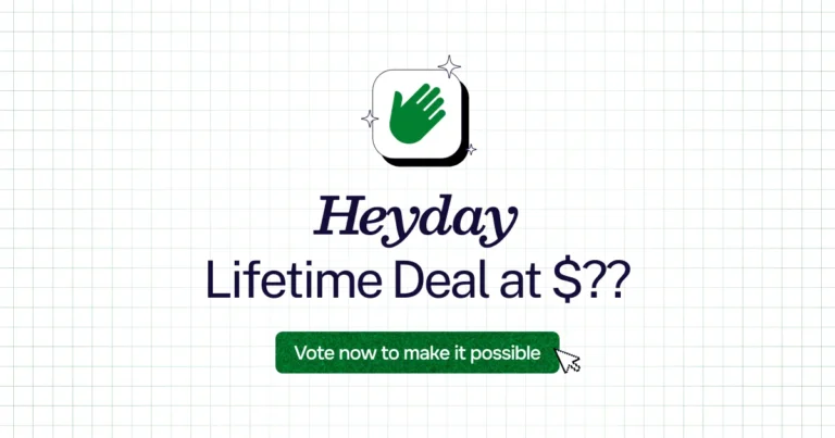 Heyday lifetime deal
