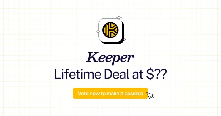 Keeper lifetime deal
