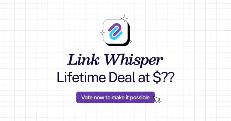 Link Whisper lifetime deal