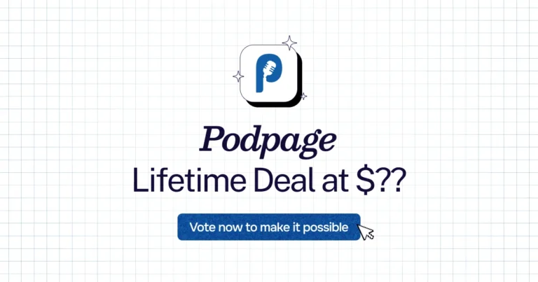 Podpage lifetime deal
