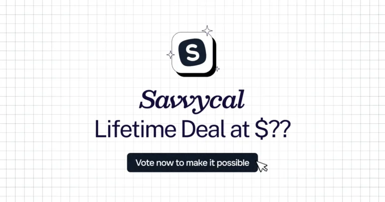Savvycal lifetime deal