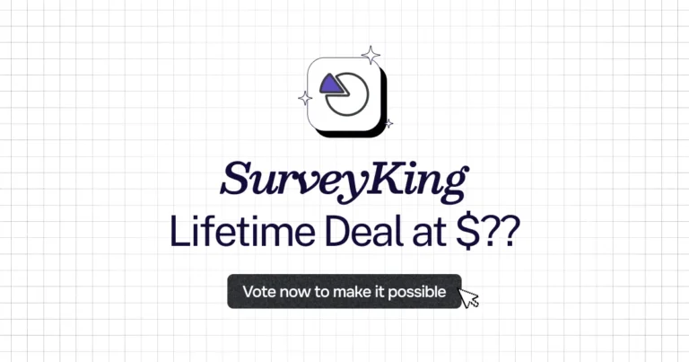 SurveyKing lifetime deal