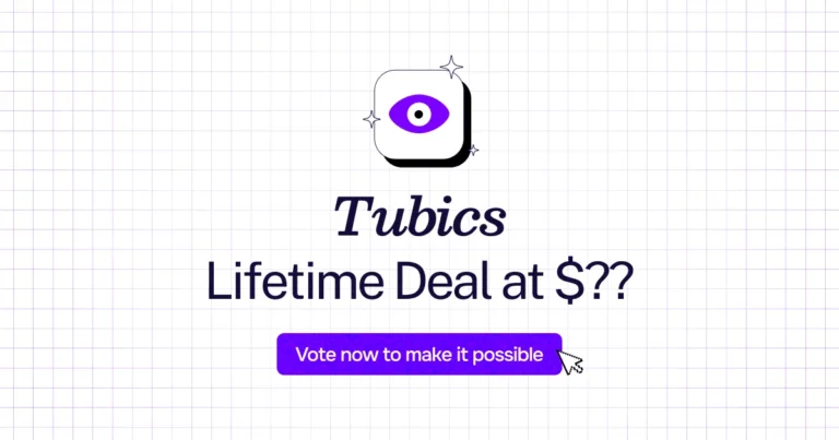 Tubics lifetime deal