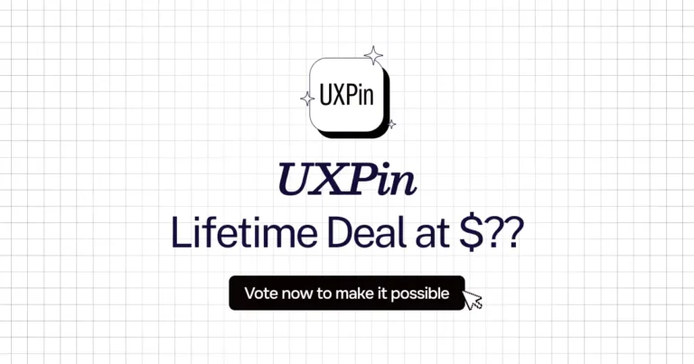 UXPin lifetime deal