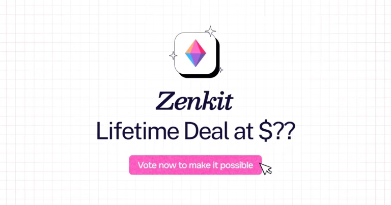Zenkit lifetime deal