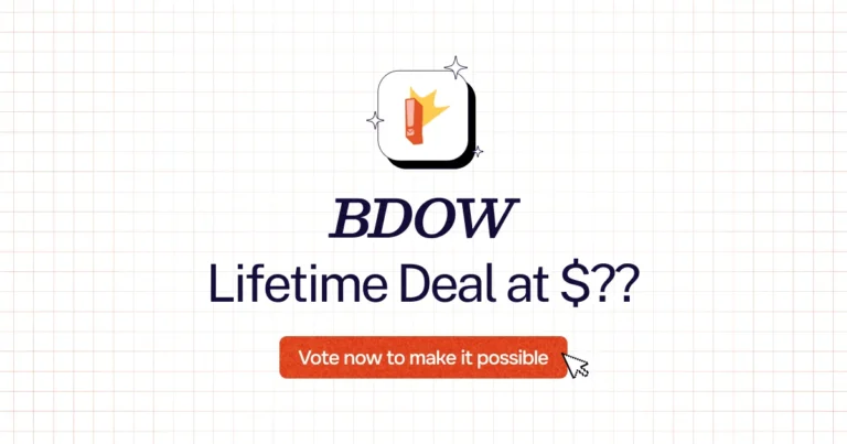 BDOW lifetime deal