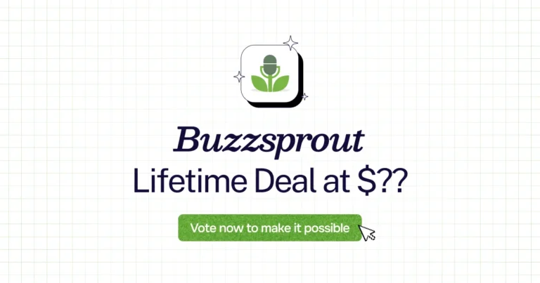 Buzzsprout lifetime deal