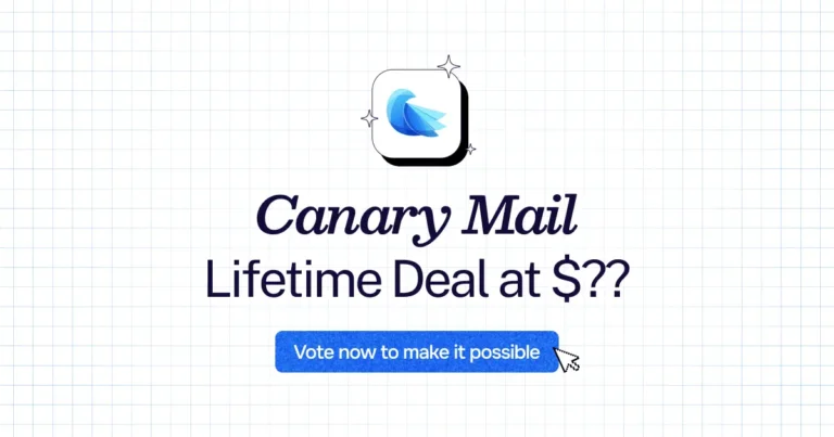 Canary Mail lifetime deal