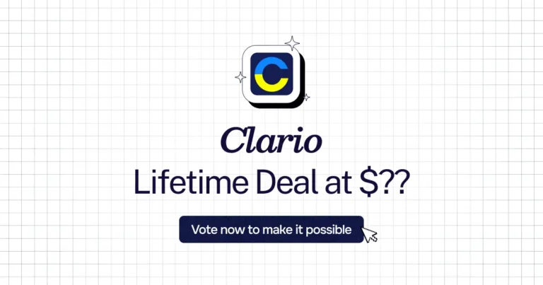 Clario lifetime deal