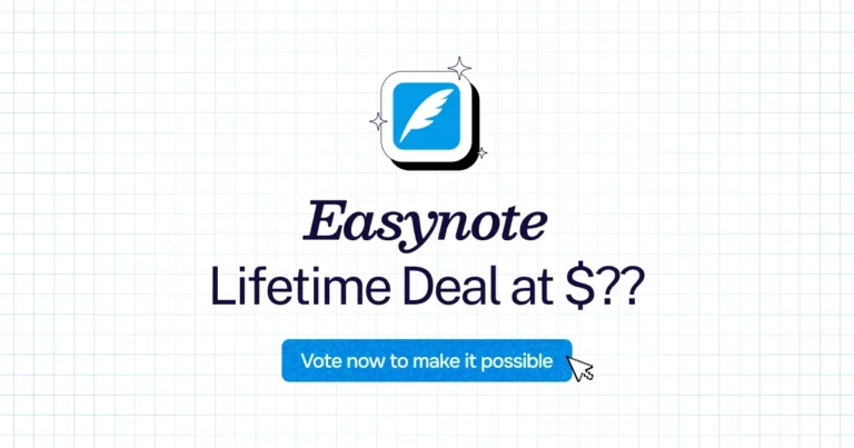 Easynote lifetime deal
