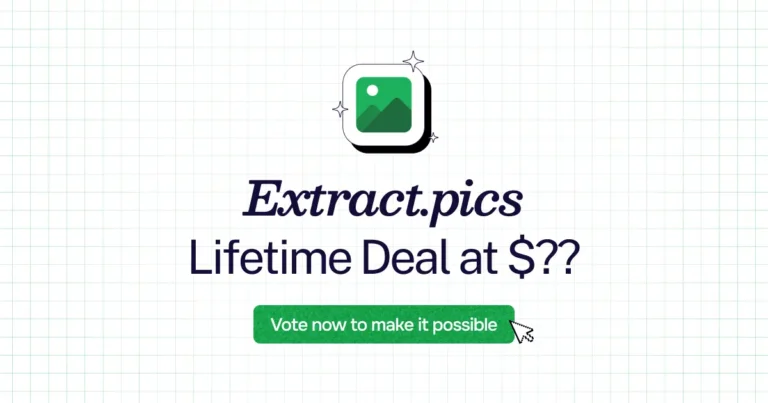 Extract.pics lifetime deal