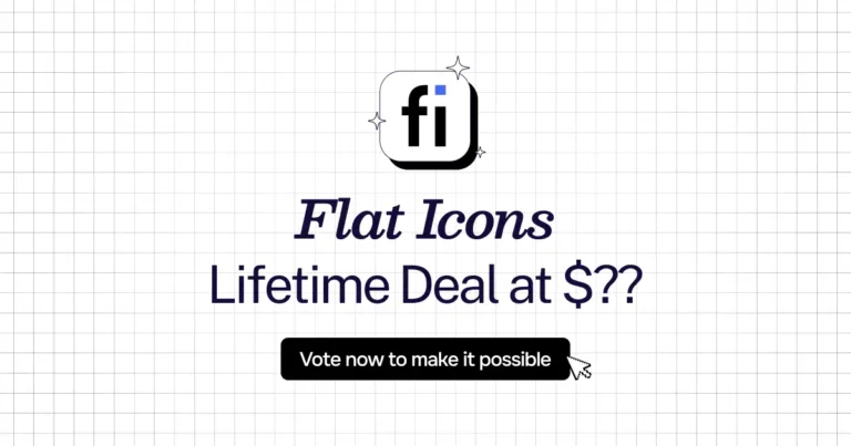 Flat Icons lifetime deal