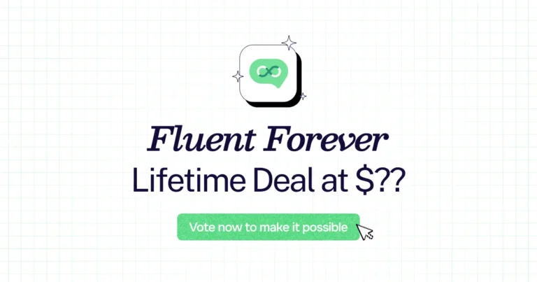 Fluent Forever lifetime deal