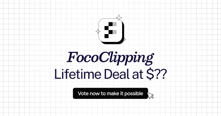 FocoClipping lifetime deal