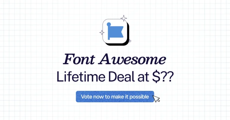 Font Awesome lifetime deal