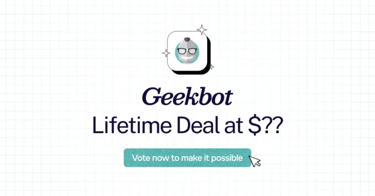 Geekbot lifetime deal