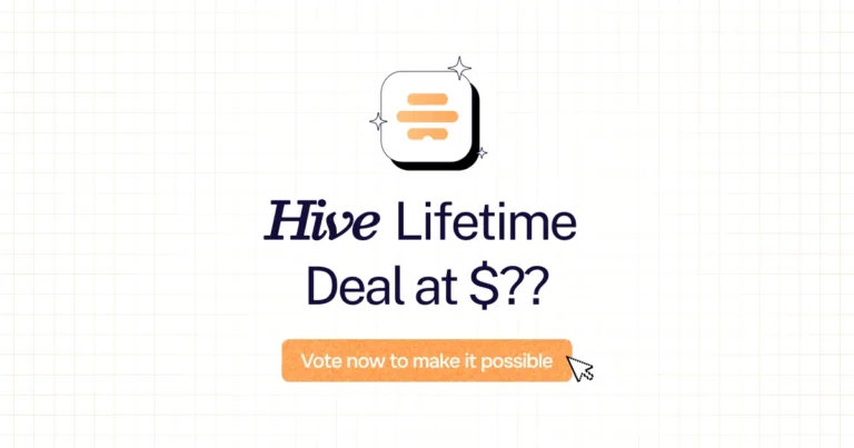 Hive lifetime deal