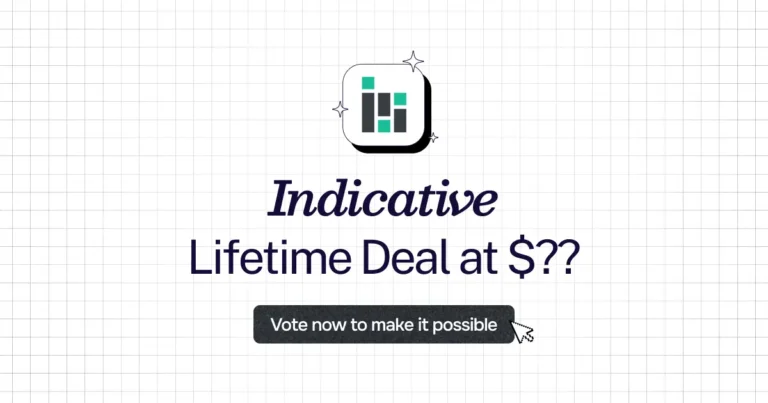 Indicative lifetime deal