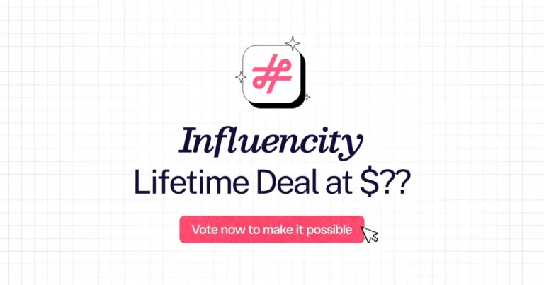 Influencity lifetime deal