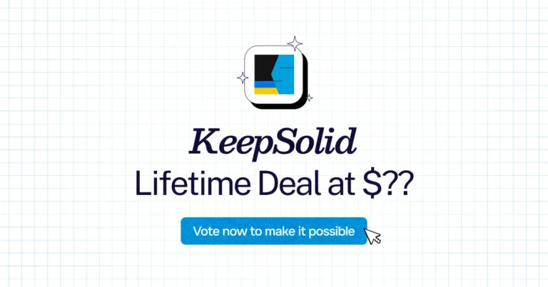 KeepSolid lifetime deal