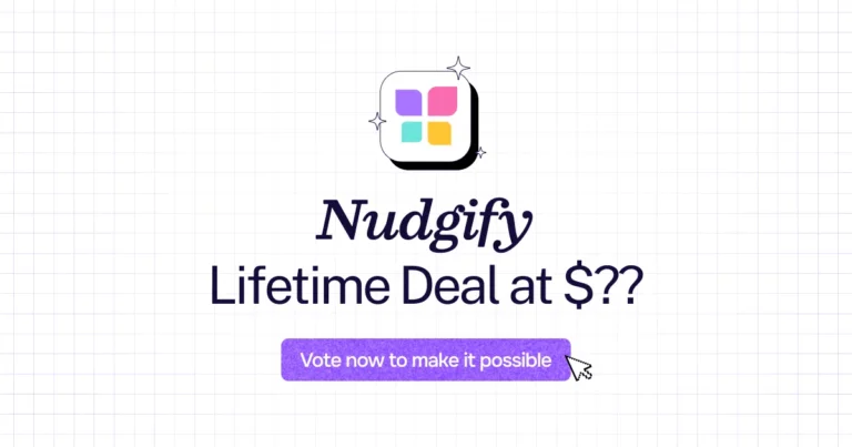 Nudgify lifetime deal