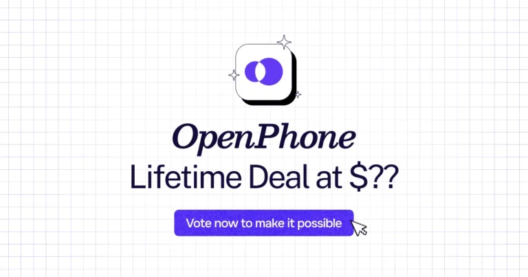 OpenPhone lifetime deal