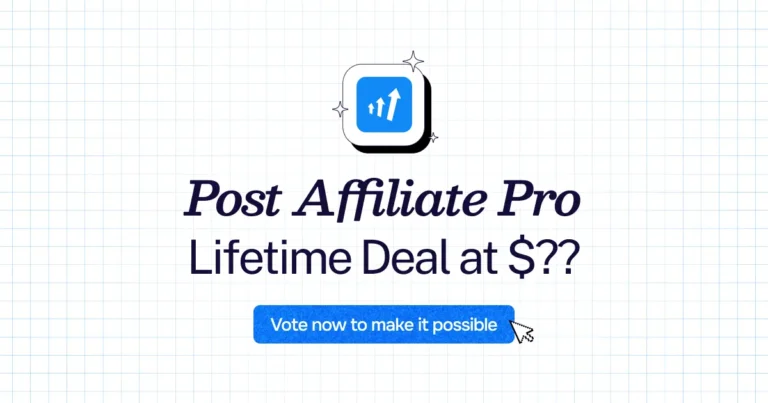 Post Affiliate Pro lifetime deal