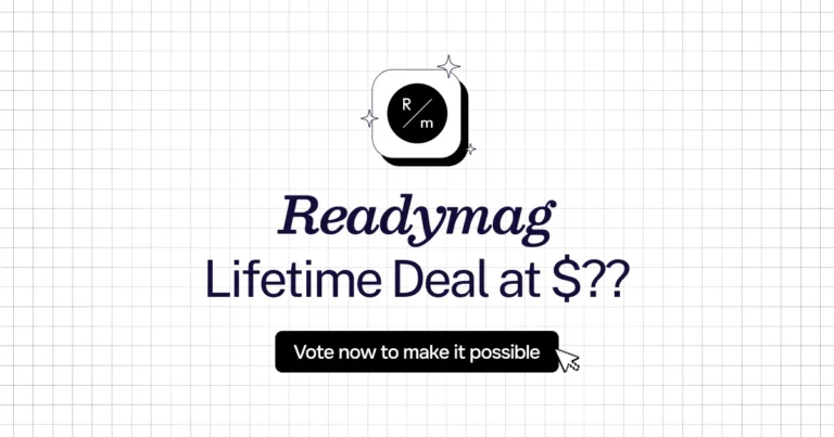 Readymag lifetime deal
