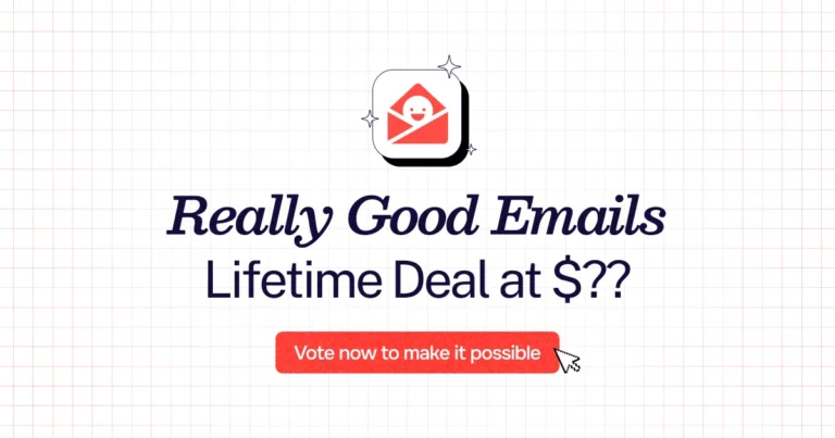 Really Good Emails lifetime deal