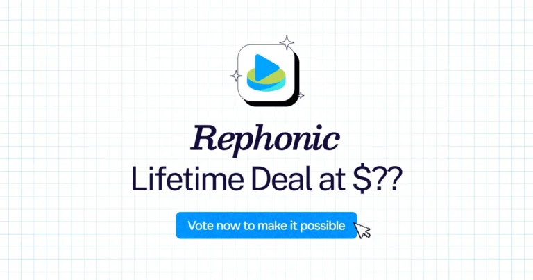Rephonic lifetime deal