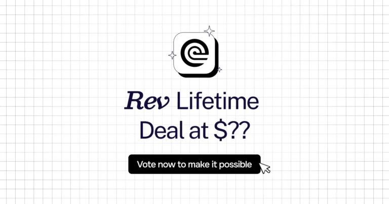 Rev lifetime deal