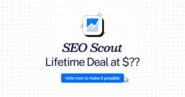 SEO Scout lifetime deal