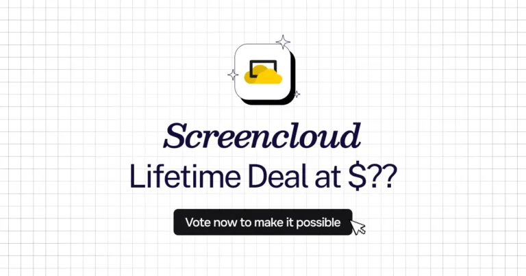 Screencloud lifetime deal