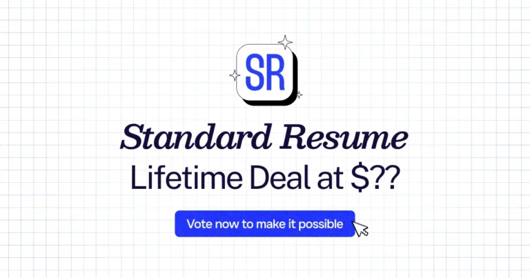 Standard Resume lifetime deal