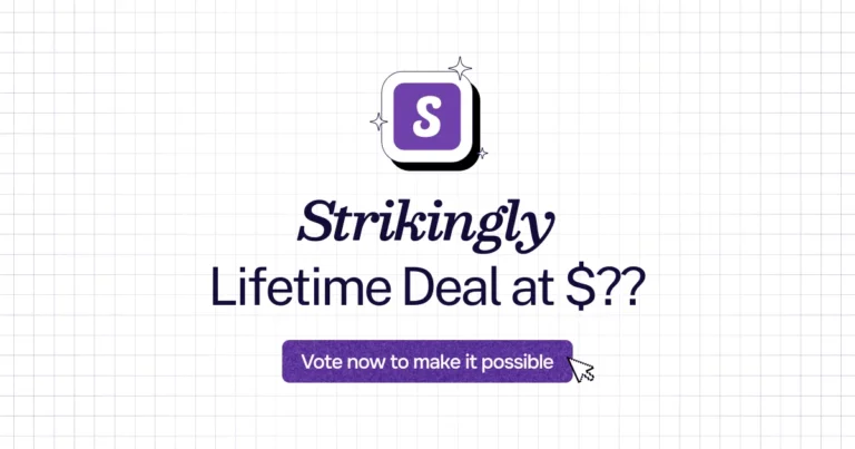Strikingly lifetime deal