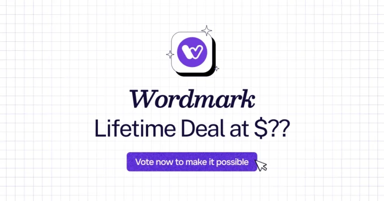 Wordmark lifetime deal