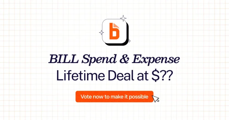 BILL Spend & Expense lifetime deal