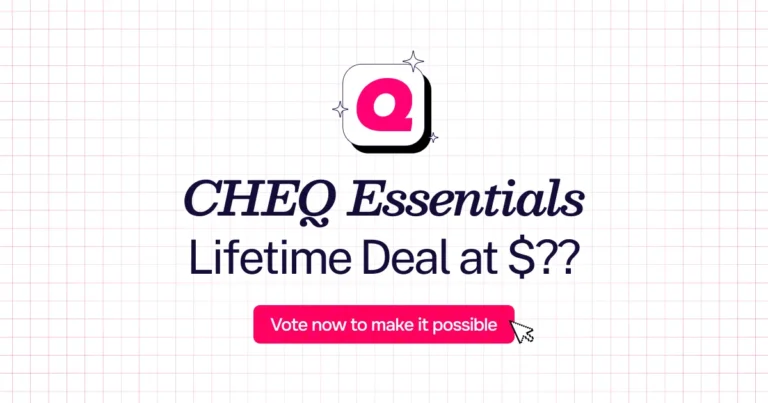 CHEQ Essentials lifetime deal