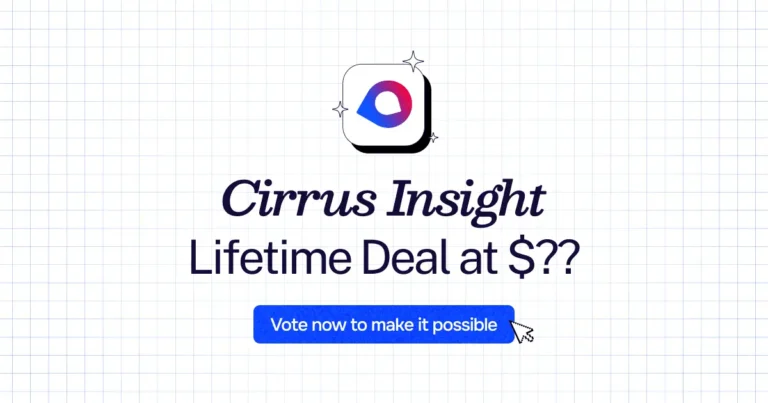 Cirrus Insight lifetime deal