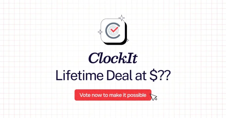 ClockIt lifetime deal