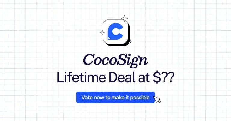 CocoSign lifetime deal