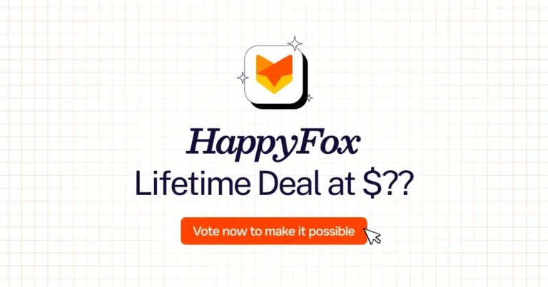 HappyFox lifetime deal